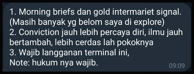 Cuplikan testimoni pengguna Kuantara Terminal